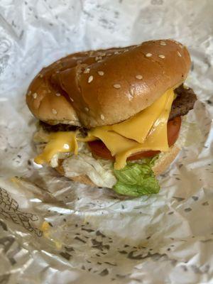 Double Del Cheeseburger