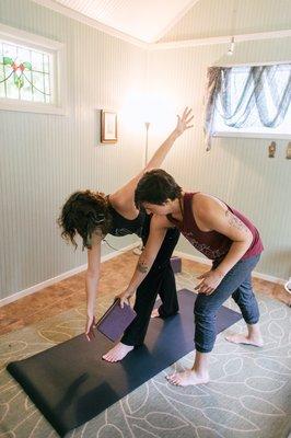 Your yoga practice is unique to you, personalized attention can help you remove the blocks in your body, mind, and emotions.