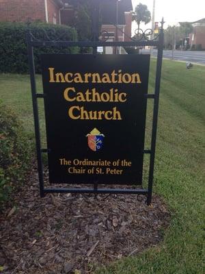 This Church has a new name.  Incarnation Catholic Church.