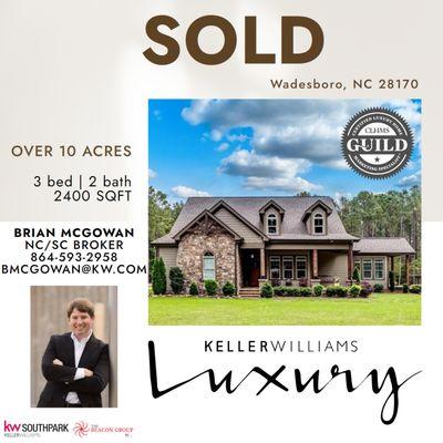 Luxury Estate on 10 acres sold!!!