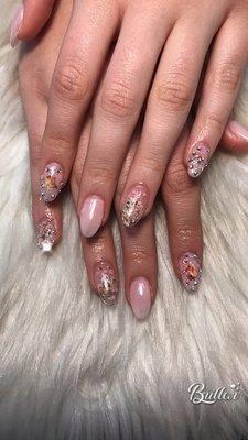 Amazing Valentine's Day nails by Diana