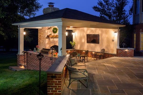 Natural Outdoor Living Room