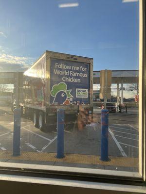 Royal Farms delivery truck.