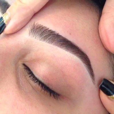 Eyebrow threading