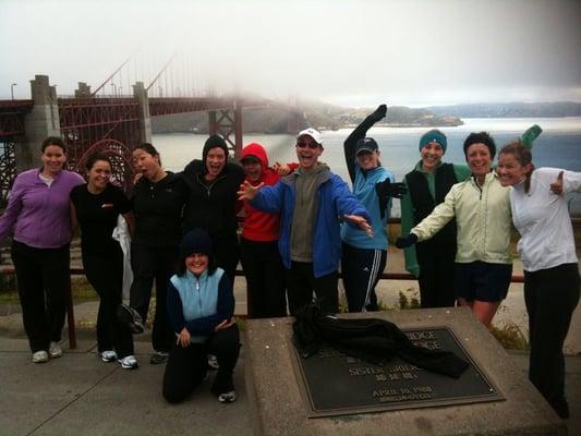 GG Bridge Run 7/22/09 - Woohoo!