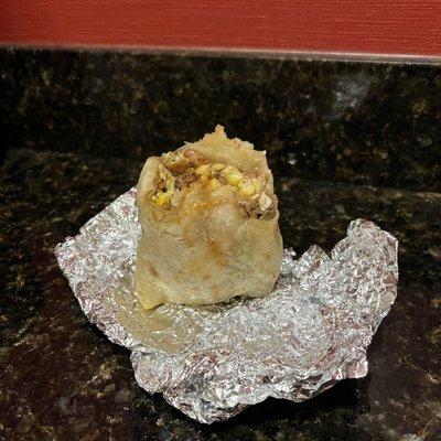 Breakfast Egg's Burrito (Rebel Fare)