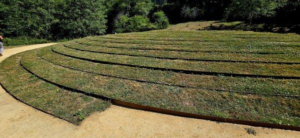 Peter Santino's "All Happy Now" Earth Sculpture