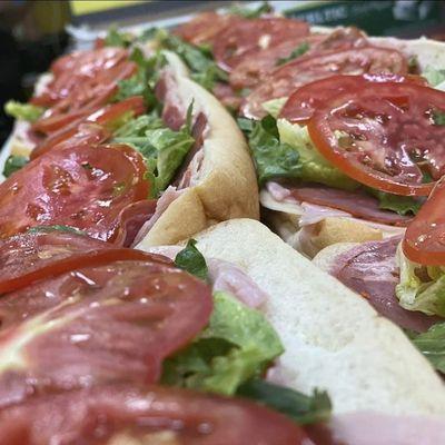 Lots of Italian sandwiches!