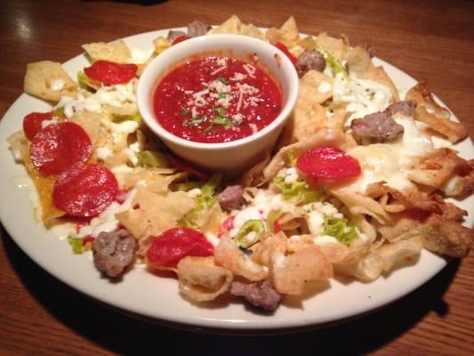 Italian Nachos at Old Chicago