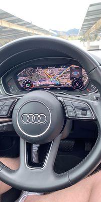 Audi A4 Interior.