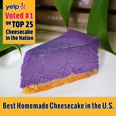 Voted Yelp #1 Best Homemade Cheesecake in the U.S.