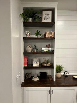 shelves for decor