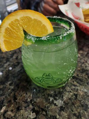 Traditional margarita on the rocks