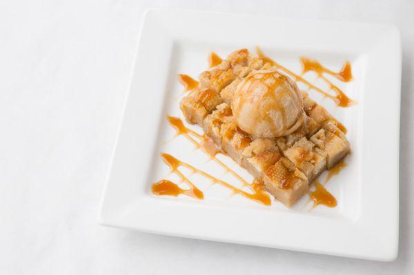 Bread Pudding w/Carmel Gelato