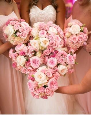 Bride & Bridesmaid Bouquets