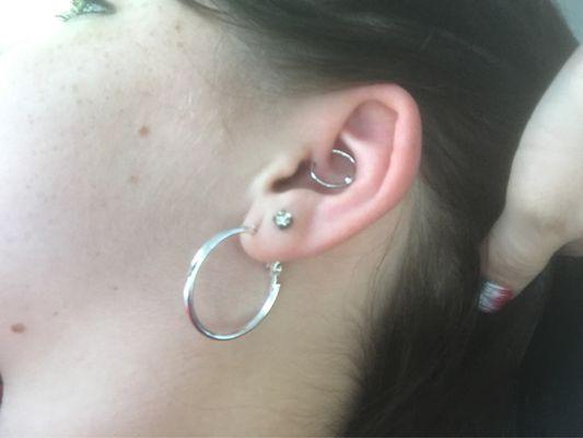 Daith piercing