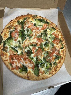 Veggie pizza