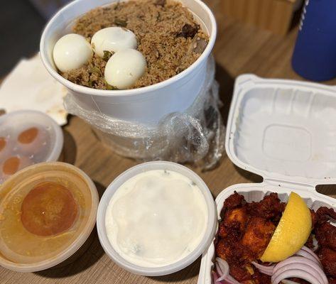 Bucket Mutton Biryani Combo