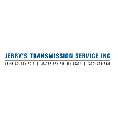 For all of your auto repair needs, depend on us at Jerry's Transmission Service, Inc to keep you on the road.