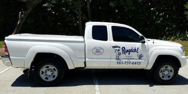 Our trucks are ready to respond to your pest control needs