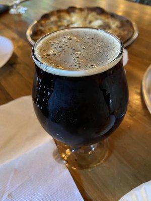 Bourbon barrel beer