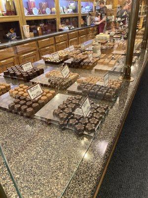 Vast chocolate options!