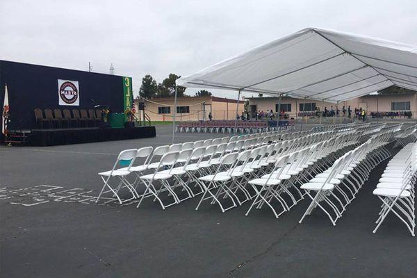 Large Event Rental Equipment, Large Tent Rental, Chair Rental