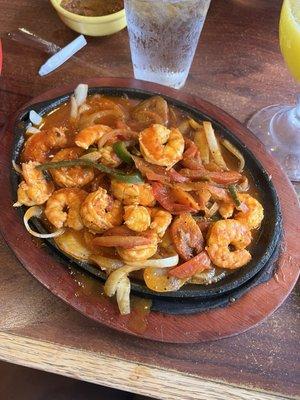 Shrimp Fajitas