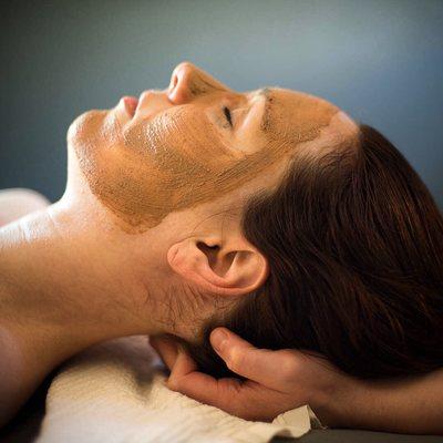 Clay Mask and Neck Release, Integrated Bodywork and Skincare