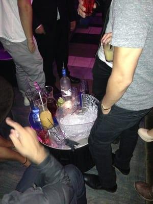 Bottle service!