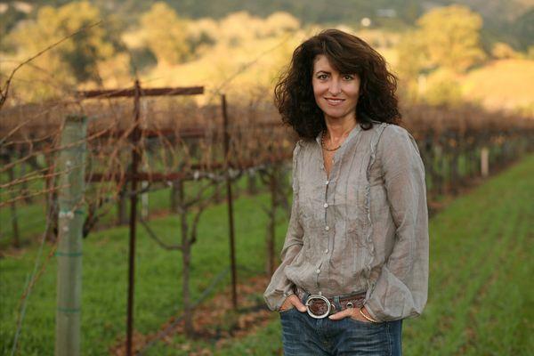 Tara in a Sonoma vineyard. Tara sells's vineyards, estate properties, country properties, horse property, homes, duplex's, investments...