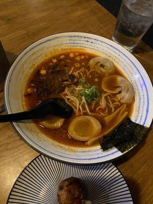 Dragon fire ramen