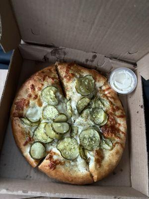 Dill Pickle Pizza Rhino's