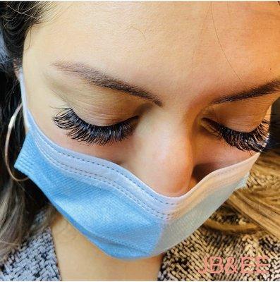 Volume Eyelash done by Feven