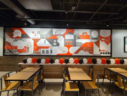 Panda Express dining area