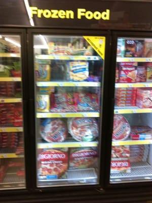 They have frozen food at this one!