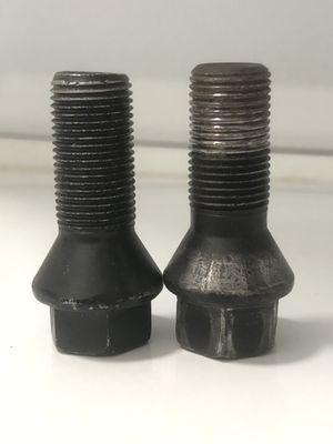 New on left old cross-threaded on right