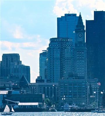 Duchess sailing along Boston's Waterfront