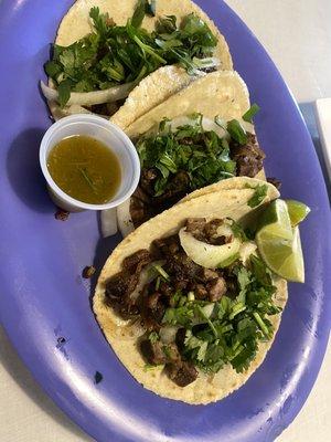 Carne asada tacos