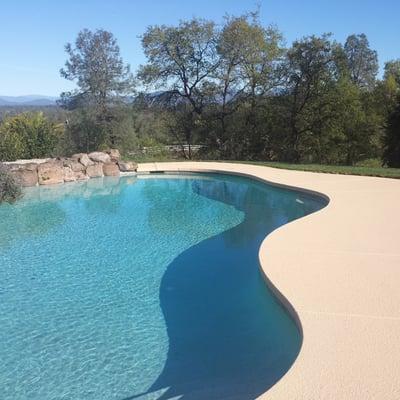 Gave this pool deck a fresh colorseal