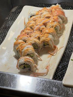 Cream cheese sushi