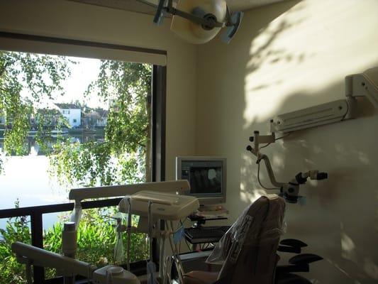 Treatment Room.  We utilize the latest equipment in Digital Radiography and High-Powered Microscope.