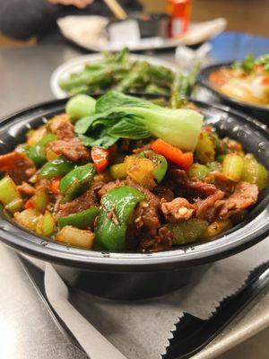 Hunan Style Beef ($17.50)