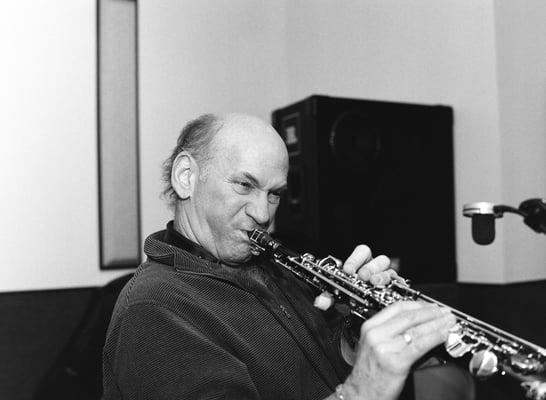 David Liebman in studio 3