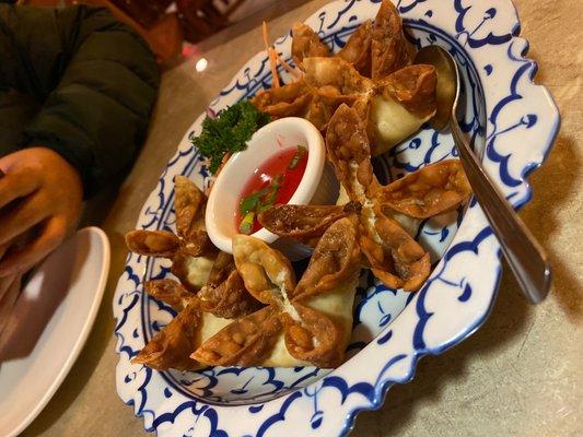 The best crab Rangoon in Aubrey,Texas