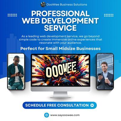 We provide tailored web design and full scale web and software development services for startups, small businesses, and large corporations.