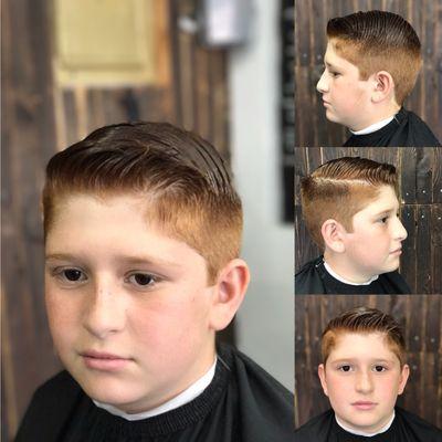 Boys combover