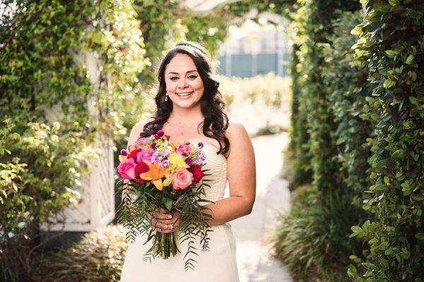 I loved how my wedding dress looked and how comfortable I felt in it, all thanks to Mary Jill!