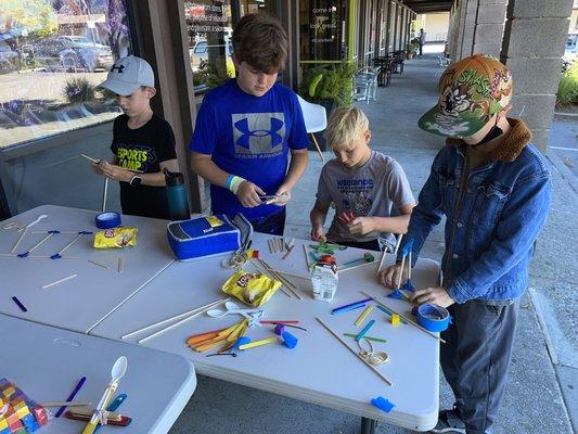 STEM activity: Catapults