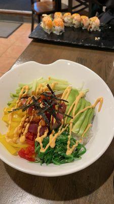 Tricolor Poke Bowl